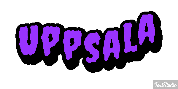 Uppsala Efecto de texto