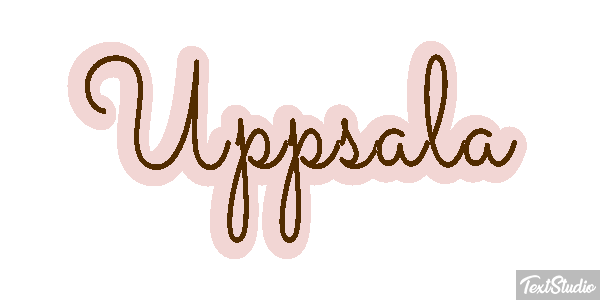 Uppsala Efecto de texto