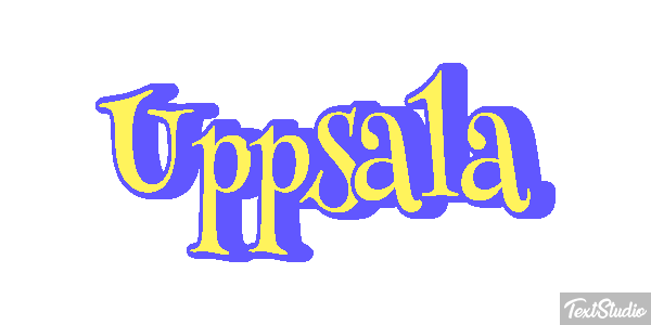Uppsala Efecto de texto
