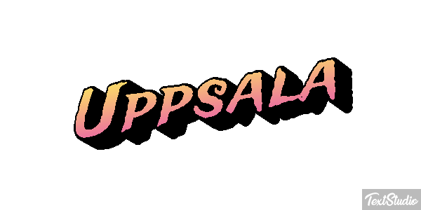 Uppsala Efecto de texto