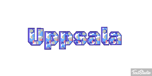 Uppsala Efecto de texto