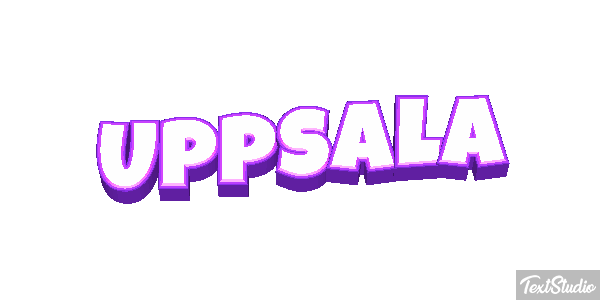Uppsala Efecto de texto