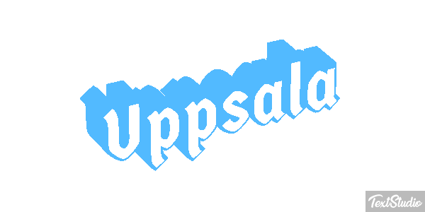 Uppsala Efecto de texto