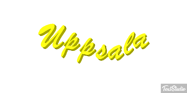 Uppsala Efecto de texto