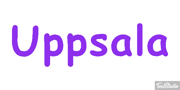 Uppsala Efecto de texto