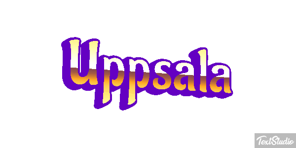Uppsala Efecto de texto