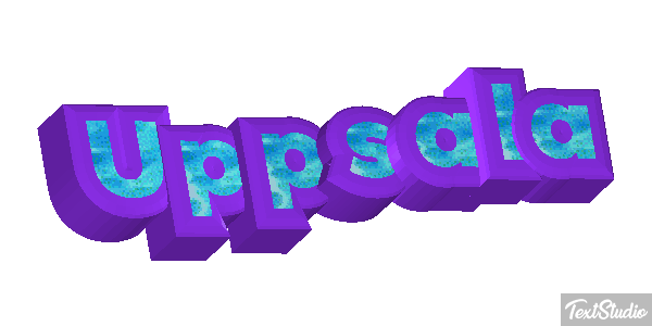 Uppsala Efecto de texto