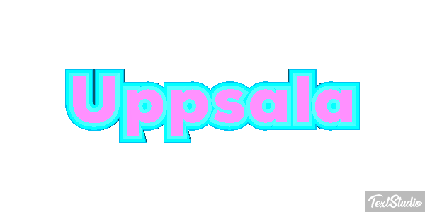 Uppsala Efecto de texto