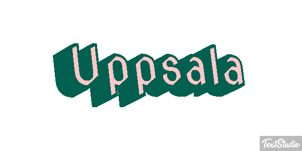 Uppsala Efecto de texto