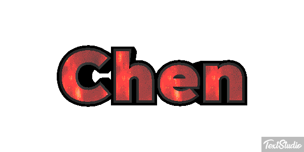 Chen Text effect