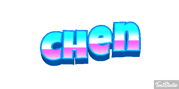 Chen Text effect