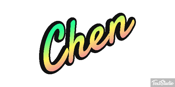 Chen Text effect