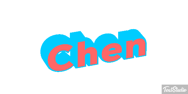 Chen Text effect
