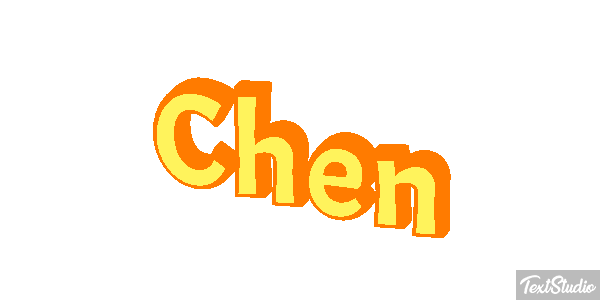 Chen Text effect