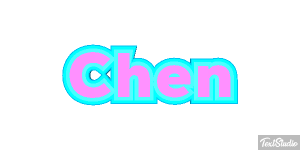Chen Text effect