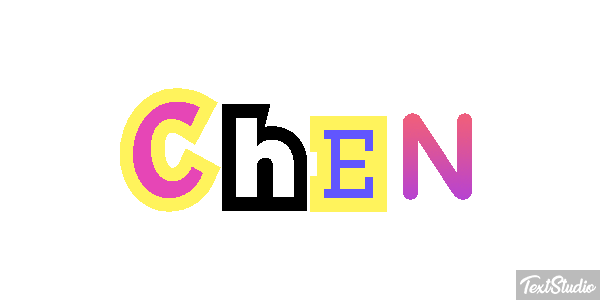 Chen Text effect