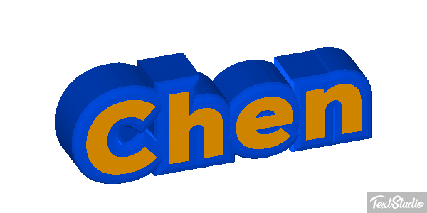 Chen Text effect