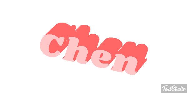 Chen Text effect