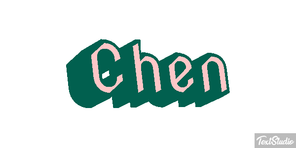 Chen Text effect