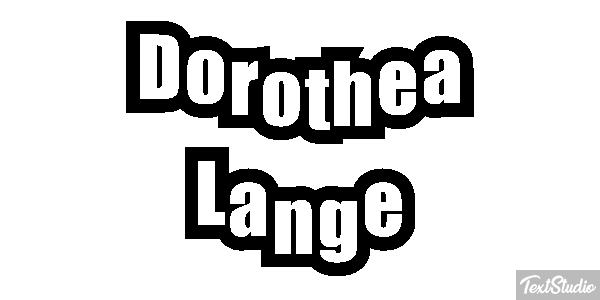 Dorothea Lange Effetto testo