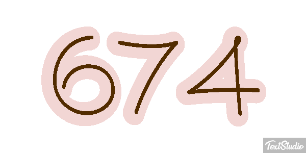 674 Efekt tekstowy