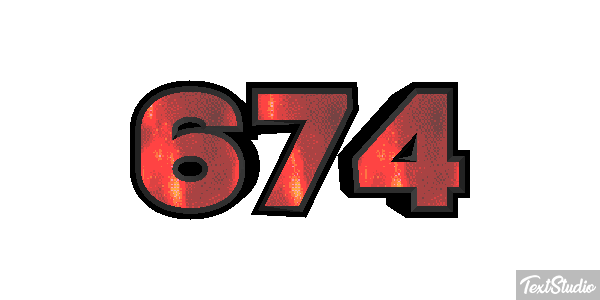 674 Efekt tekstowy