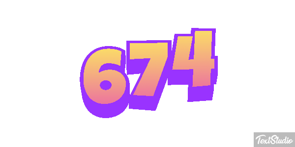 674 Efekt tekstowy
