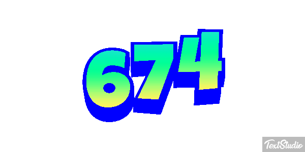 674 Efekt tekstowy
