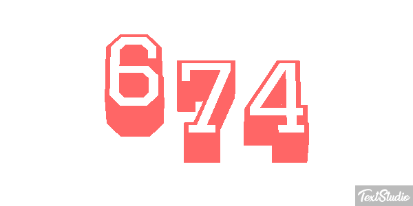 674 Efekt tekstowy