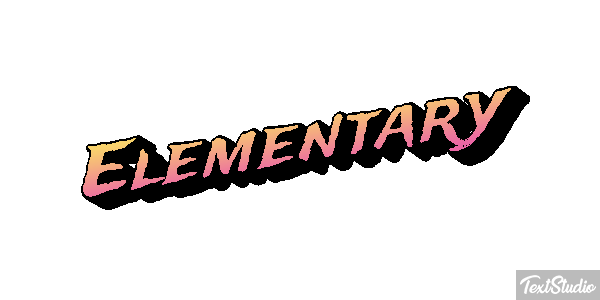 Elementary テキスト効果