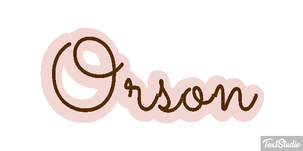 Orson Tekst effect
