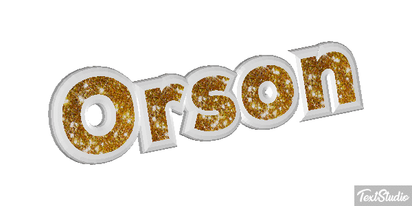 Orson Tekst effect