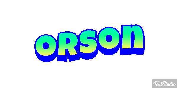 Orson Tekst effect