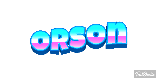 Orson Tekst effect