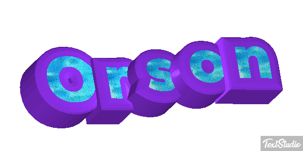 Orson Tekst effect