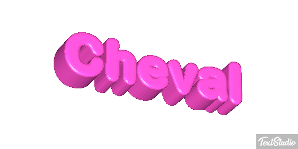 Cheval Effet de texte
