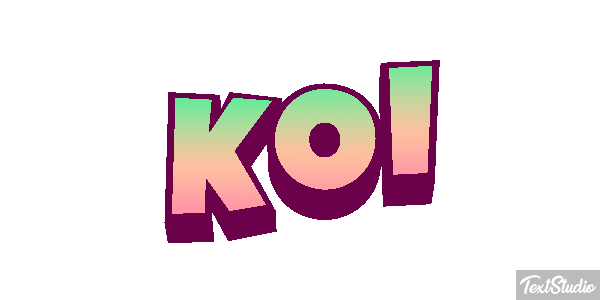 Koi テキスト効果