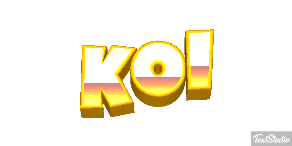 Koi テキスト効果