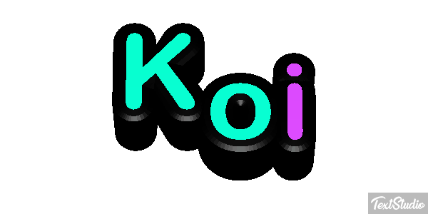 Koi テキスト効果