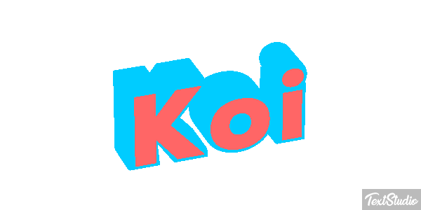 Koi テキスト効果