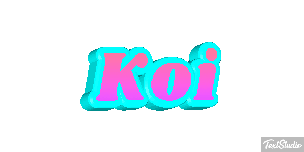 Koi テキスト効果