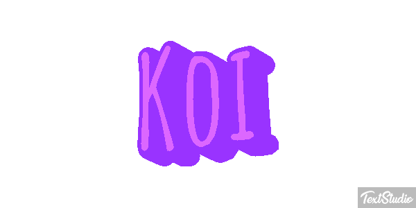 Koi テキスト効果