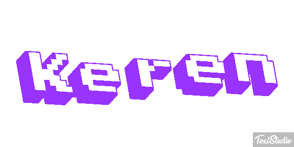 Keren Effet de texte