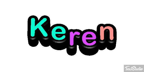 Keren Effet de texte