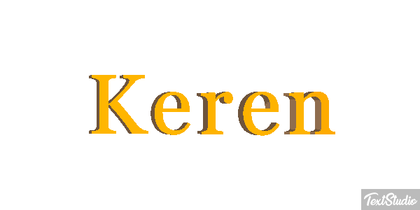 Keren Effet de texte