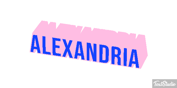 Alexandria Texteffekt