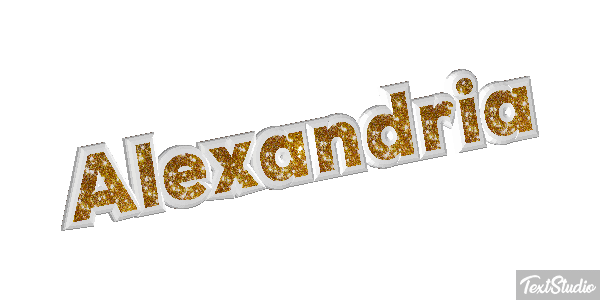 Alexandria Texteffekt
