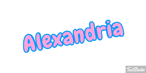 Alexandria Texteffekt