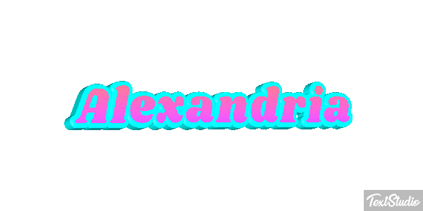 Alexandria Texteffekt