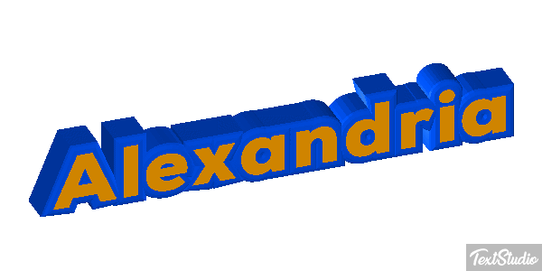 Alexandria Texteffekt
